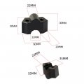 Motorcycle Handlebar Riser Up Heightening Bracket Handle Bar Mount Clamp Adjuster For Kawasaki Z800 Z750 Z300 Z250 Zr750 Zr800