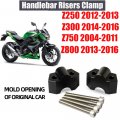 Motorcycle Handlebar Riser Up Heightening Bracket Handle Bar Mount Clamp Adjuster For Kawasaki Z800 Z750 Z300 Z250 Zr750 Zr800