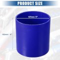 Uxcell 5 Id 6 Length 4-ply Reinforced High Temp Straight Coupler Silicone Reducer Hose Blue For Car Intercooler Intake Piping