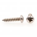 Prime-line Sheet Metal Screw Self-tapping Pan Head Phillips 8 X 3 4 In Grade 18-8 Stainless Steel Pack Of 100