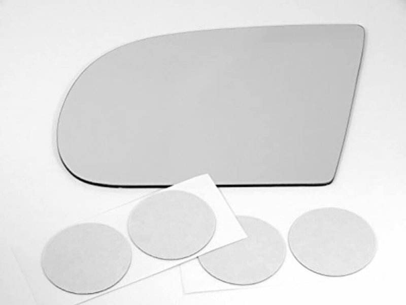 Left Driver Side Mirror Glass Lens For 99 05 S10 S Jimmy Blazer With Auto Dim Clear Replacement 5 4 7 In By 3 8