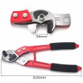 14 In Heavy Duty Electrical Cable Cutter For Multi Wire Copper Aluminum And Stainless Steel Rope Red Pliers