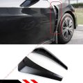 Type-r Style V2 Add-on Front Fender Side Vent Cover Compatible With 2016-2019 Honda Civic Fk8