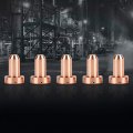 Plasma Cutter Nozzle 5pcs Nozzles Tips Consumables 120a 9-8253 For Sl60-100 Cutting Torch A While