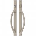 Rockwell Laguna Contemporary Keyed Entry Sliding Patio Door Handleset In Desert Sand Finish 
