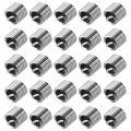 50pcs Wire Thread Inserts 5 16-18 Unc 1 5d 15 32 304 Stainless Steel Helical Type Coiled Repair Kit Screw Threaded Sleeve 