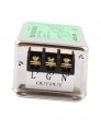 New Lon0167 Ac 115v 250volt 10a Rated Current Metal Housing Power Line Emi Filter Ac 115-v 220v For Uae Nennstrom
