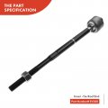 A-premium Set Of 4 Front Lower Ball Joint Inner Tie Rod End Compatible With Nissan Sentra 1995-1999 200sx 1995-1998
