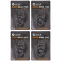 Niche Brake Pad Set For Ktm 65 60 Sx 46013090000 Rear Semi-metallic 4 Pack