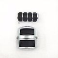 Xkh Group New Chrome Gear Shift Brake Pedal Cover For Yamaha V Star 650 Classic 950 1100 1300 By