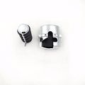 Xkh Group New Chrome Gear Shift Brake Pedal Cover For Yamaha V Star 650 Classic 950 1100 1300 By
