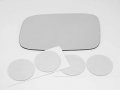 95-00 Ls400 Left Driver Side Mirror Glass Lens W O Backing Plate Direct Fit-over For Auto-dimming Does Not Auto-dim Comes With 