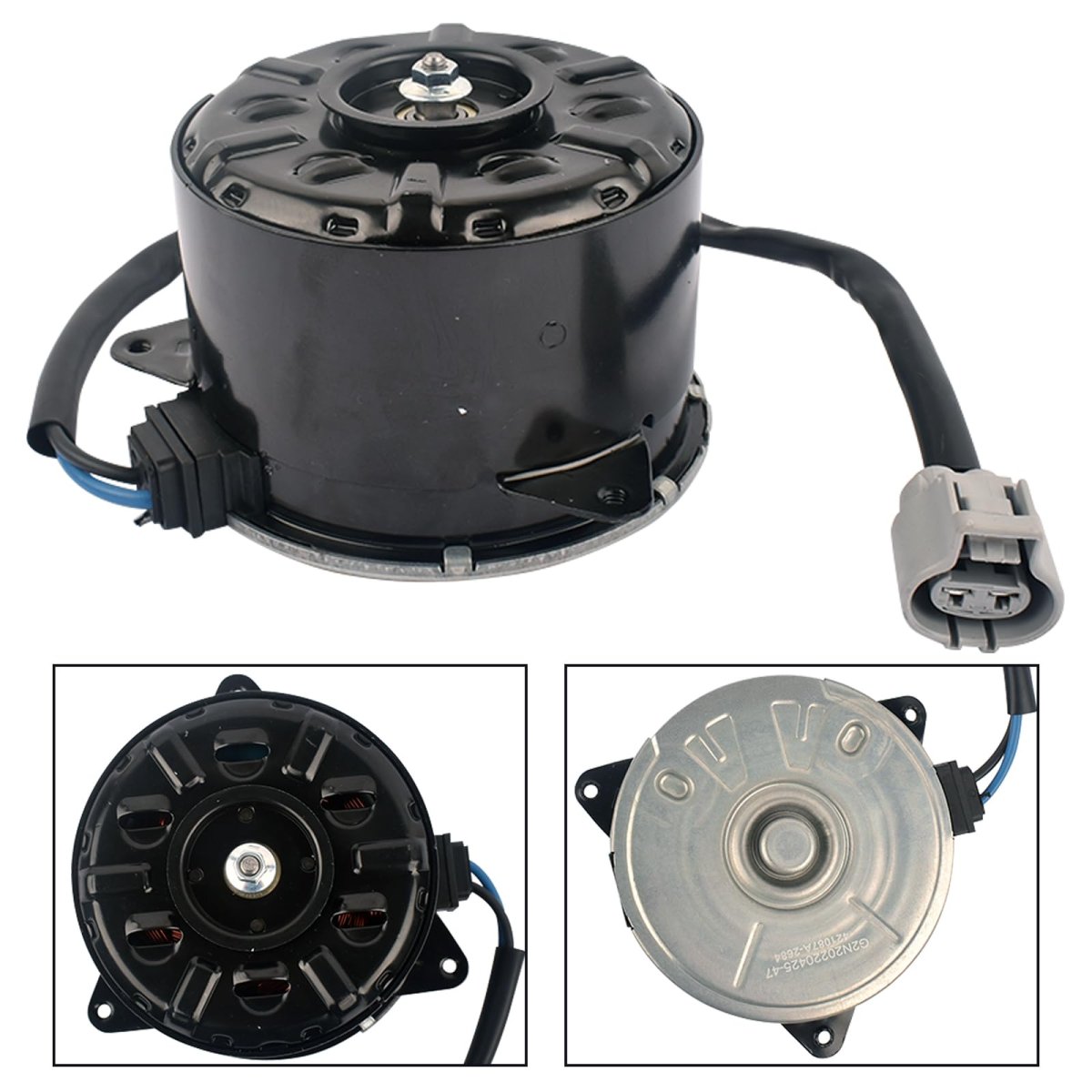 16363-75030 16363-20390 Radiator Cooling Fan Motor Passenger Right Side Replacement For Lexus Rx350 Rx400h Rx450h 3 5l