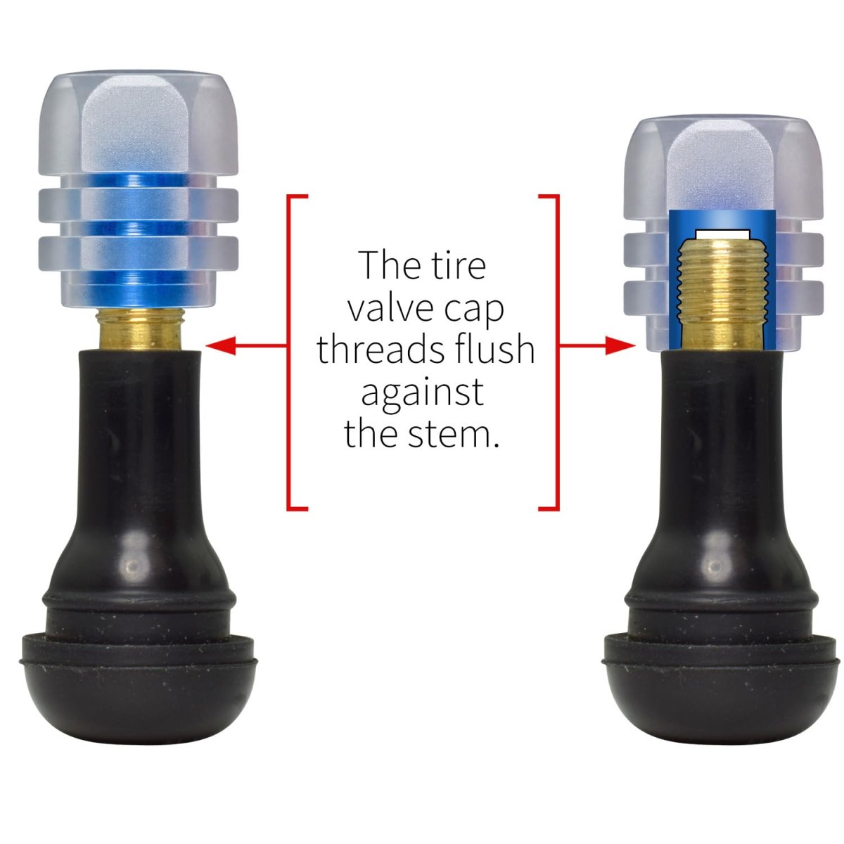 Ford Thunderbird White Blue Glow In The Dark Tire Valve Caps Set Of 4 Durable Abs Plastic Stem For Car Suv And Truck Luwt Model