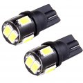 Ocpty 50pack White T10 194 Led Light Bulb Super Bright License Plate Lights Dome Map
