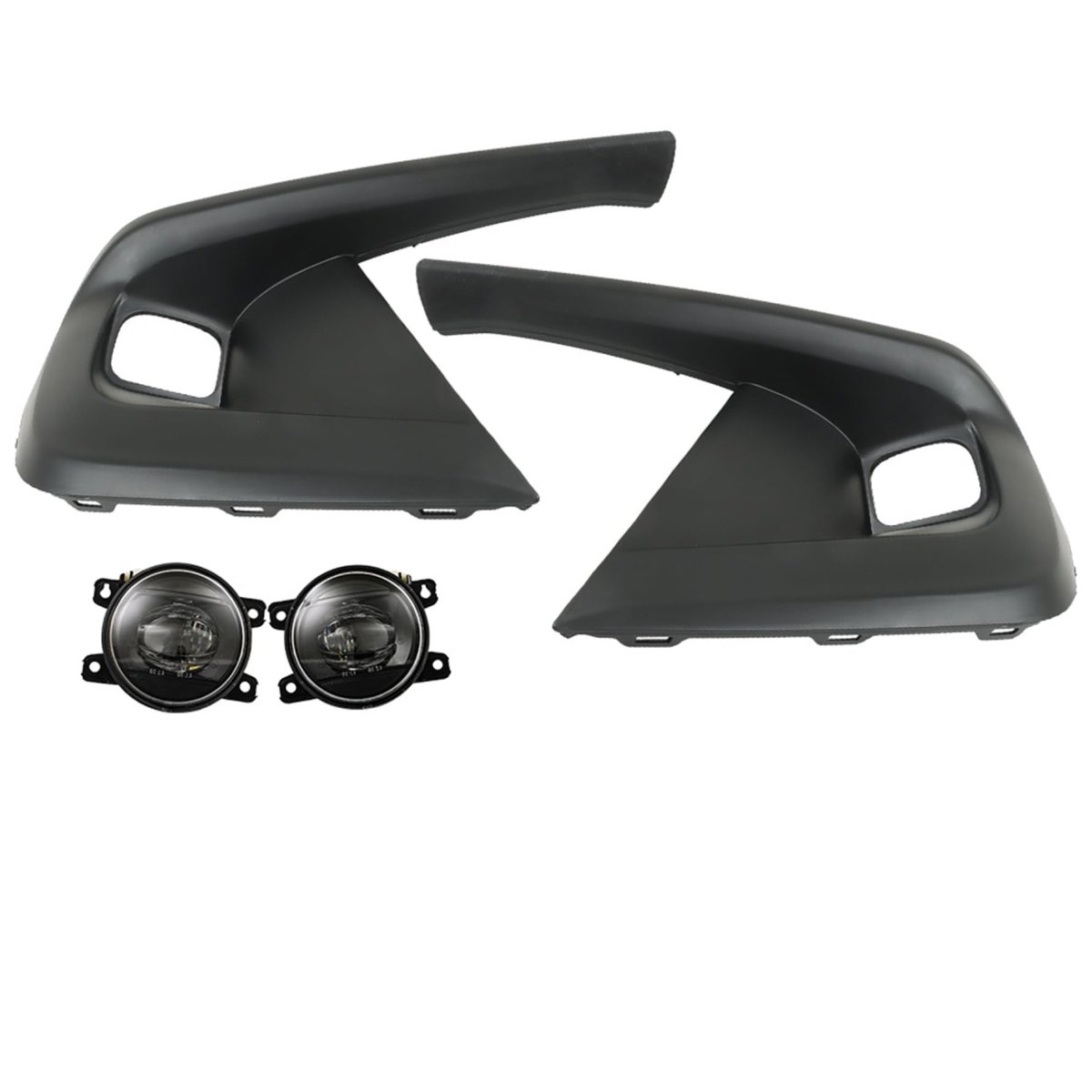 Front Driver And Passenger Side Fog Light Kit For Civic 2022 2023 Driving Lamps With Switch Harness Led Clear Lens Replacement