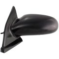 Door Mirror Driver Side For Saturn Sl1 1996 2002 Manual Remote Gloss Finish Sedan Wagon Replacement 21170589 Gm1320184 