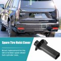 X Autohaux Spare Wheel Lock Cylinder Case For Cadillac Escalade Esv Chevrolet Suburban Gmc Yukon Xl Tire Hoist Tube Cover