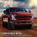 G-plus Front Bumper Lower Deflector Valance Panel Compatible With 2020-2022 Ford F250 F350 F450 F550 Super Duty Tremor Package