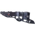 Front Driver Side Bumper Bracket For Toyota Highlander 2014 2015 2016 Capa Certified Plastic Stay Replacement To1042124