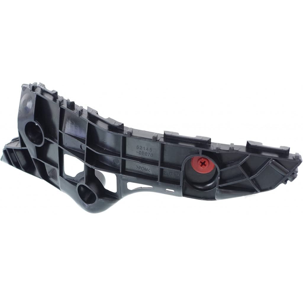 Front Driver Side Bumper Bracket For Toyota Highlander 2014 2015 2016 Capa Certified Plastic Stay Replacement To1042124