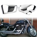 Newsmarts Chrome Left Right Side Battery Cover For Honda Vt 1100 Shadow Spirit Sabre 1999 2000 2001 2002 2003 2004 2005 2006