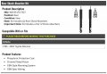 Rear Shock Absorber 2 Piece Kit Compatible With 1996-2002 Toyota 4runner