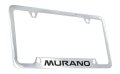Nissan Murano Chrome Plated Metal License Plate Frame Holder 4 Hole 