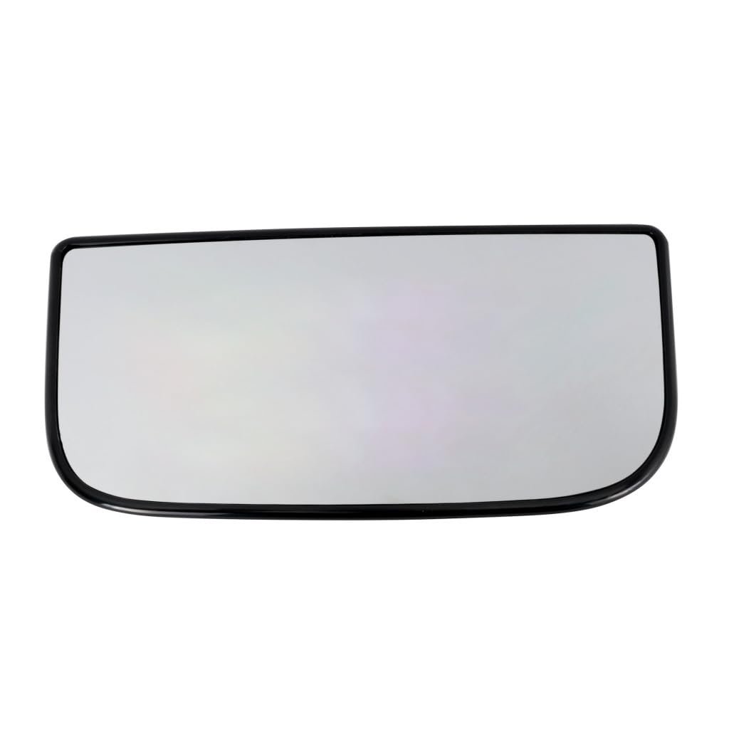 Passenger Side Lower Mirror Glass For Gmc Yukon Xl 2500 2007 2013 Towing Non Heated With Backing Plate Replacement Gm1325142