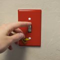 Looney Tunes Foghorn Leghorn Face Plastic Wall Decor Toggle Light Switch Plate Cover 