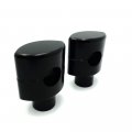 Smt- Black 1 Handlebar 2 Risers For Dna Paughco Hardbody Springer Chopper Bobber