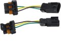 Left Right Headlight Conversion Wire Harness For Polaris Rzr 800 900 1000 