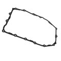 Automatic Transmission Fluid Pan Gasket For Chevy Corvette 2015 To 2019 Steel And Rubber Black 15 Bolt Hole With End Piece