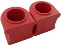 Front Sway Bar Bushing Kit Set Of 2 For 2003 2008 Dodge Ram 1500 To Frame Red Fits 33mm Or 34mm 