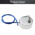 Bettomshin 1pcs Synchronous Motor Ac 110v 8-10rpm Turntable Cw Ccw Direction 4w Tyc-50 Double Flat Tapping Shaft