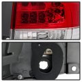 Acanii For 2011-2014 Toyota Sienna Outer Rear Replacement Tail Light Passenger Side Only
