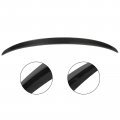 1pc Carbon Fiber Spoiler Wing Compatible For 2010-2016 Hyundai Genesis Coupe Glossy Black Rear Trunk Tail