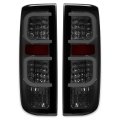 Hecasa Pair Led Tail Lights For 2009-2014d F150 Tube Bar Lamp Rear Brake Turn Signal Smoke Lens Replacement For Fo2818143