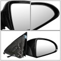 Auto Dynasty Gm1320318 Gm1321318 Pair Oe Style Powered Side View Door Mirror Compatible With Chevy Malibu 06-07