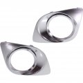 Toyota Venza Fog Light Cover 2009 10 11 2012 Driver And Passenger Side Pair Set Chrome Dot Certified To1038133 To1039133 