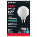 Satco S21240 6g25 Led Wh 940 120v 6 Pack
