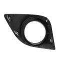To1038171 Front Fog Light Bezel Compatible With Toyota Corolla Le Le Eco 2014-2016 Driver Left Side Smooth Black