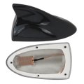 Shark Fin Antenna For Hyundai Accent 2005 2019 Roof Radio Am Fm Signal Aerial With Fittings Black Abs Material Universal Car 