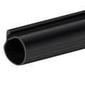 18 Feet Garage Door Seal Bottom Weather P-bulb Rubber Stripping For Weatherproofing Buffering Replacement Overhead Black