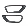 Fog Light Trim For Jeep Grand Cherokee 2014 2021 Front Driver And Passenger Side Pair Gray Outer Ring Ch1038199 Ch1039199 