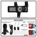 1997-1998 Ford F150 F250 Expedition Led Halo Projector Bumper Fog Lights W Switch Assembly Set Left Right