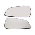 Exterior Mirror Replacement Glass For Saturn Aura 2007 2008 2009 Driver And Passenger Side Pair Non Heated Gm1325120 Gm1324120 