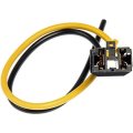 Headlight Socket For Volkswagen Rabbit 2006 2007 2008 2009 Plastic Female Spade Terminal H7 Bulb 9 In With Wire 2 Piece