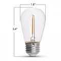 Feit Electric S14 822 Filed 1w Non-dm Led Bulb 4 Bulbs