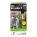 Feit Electric S14 822 Filed 1w Non-dm Led Bulb 4 Bulbs